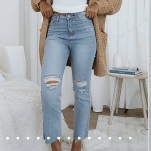 Petal & Pup Luna Jeans Mid Blue Wash